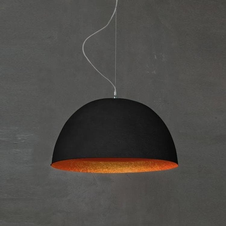 Lampa wisząca Ø46cm H2O czarny pomaranczowy