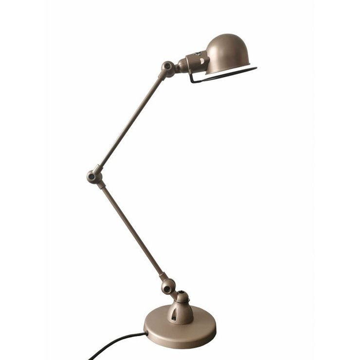 Lampa biurkowa stalowa H45cm SIGNAL bial mat