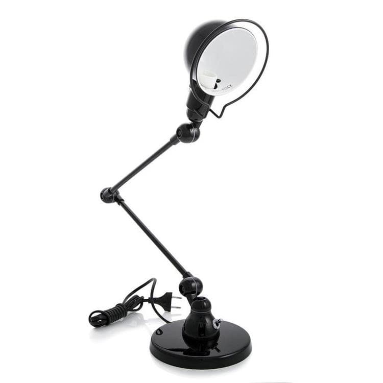 Lampa biurkowa stalowa H45cm SIGNAL Czarny