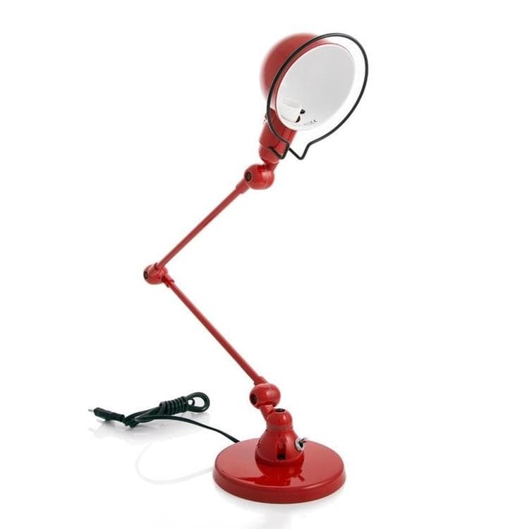 Lampa biurkowa stalowa H45cm SIGNAL rouge