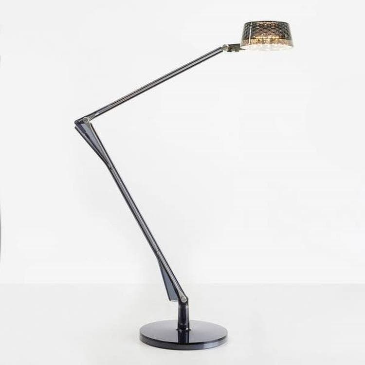 Lampa biurkowa LED Wys.48-113cm ALEDIN DEC szary przeswiecajacy