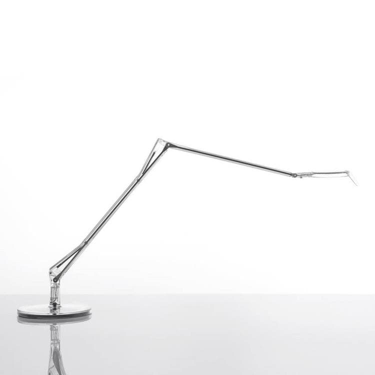 Lampa biurkowa LED Wys.48-113cm ALEDIN TEC Przezroczysty