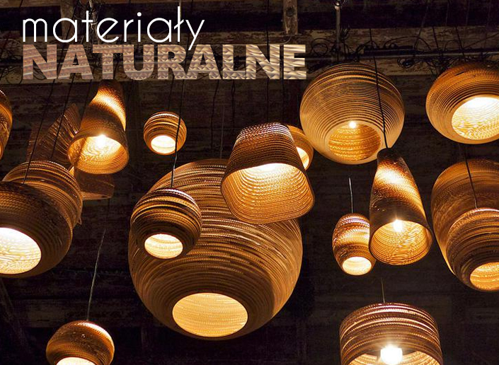 lampy trend naturalne materiały