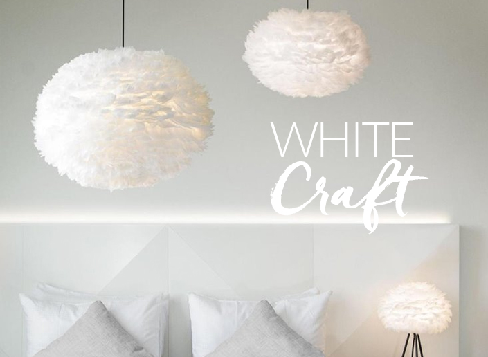 lampa trend white craft
